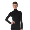 Turtleneck T-shirt with long sleeves