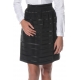 Black Skirt in Taffeta Fabric