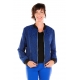 Royal Blue Lace Bomber tall woman clothes