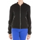 Black Bomber Jacket tall woman clothing