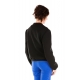 Black Bomber Jacket tall woman clothing