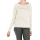 Navy Style Sweat in white and golden stripes 