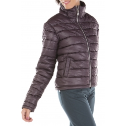 Purple padded jacket 