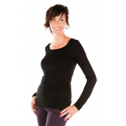 Long sleeve black t-shirt