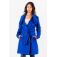 Manteau bleu royal