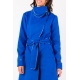 Manteau bleu royal